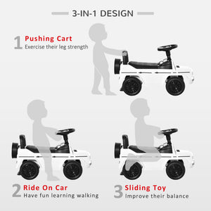 Aosom Compatible Baby Toddler Push Car Foot-to-Floor Ride-On Wheel Mercedes-Benz G350 Licensed