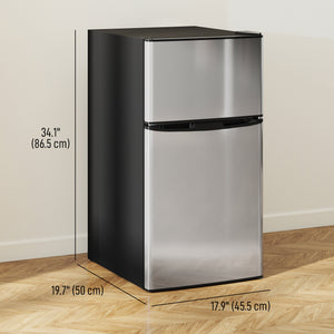 3.2 Cu Ft Compact Refrigerator, Mini Fridge with Freezer – view 16