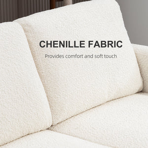 54.3" Loveseat Sofa, 2 Seater Sofa with Removable Cushions – view 11