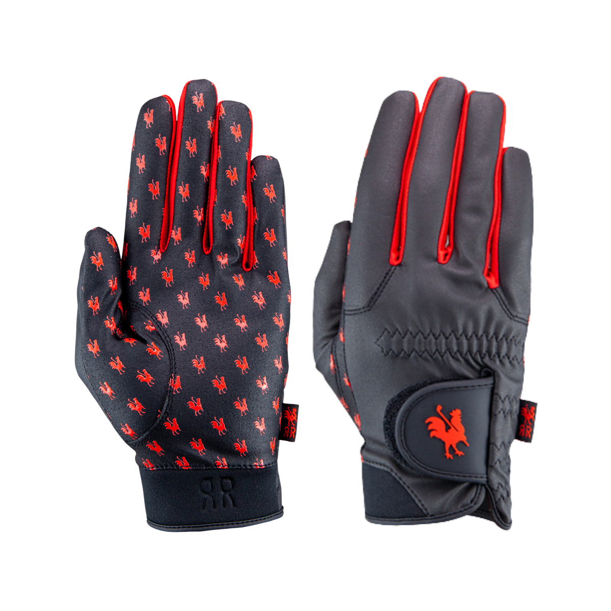 Rain Rooster - Red Rooster Synthetic Rain Golf Glove, Sold as a Pair