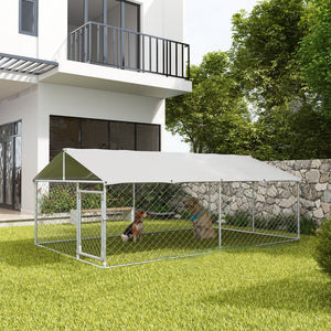 13.1' x 7.5' x 4.9' Outdoor Dog Kennel Dog Run with Waterproof – view 7