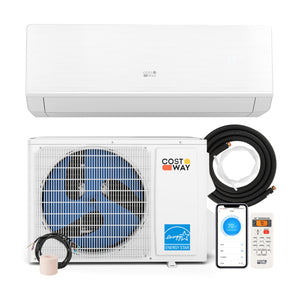 ENERGY STAR Certified 12000 BTU 24 SEER2 208-230V Mini Split Heat Pump with Bracket Heating at -25℃ view 4