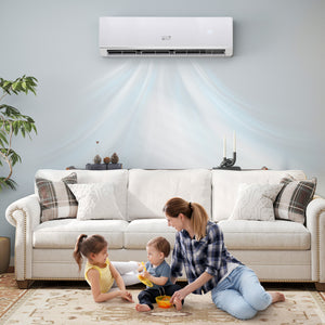 ENERGY STAR Certified 18000 BTU 25 SEER2 208-230V Mini Split Heat Pump with Bracket Heating at -25℃ view 3