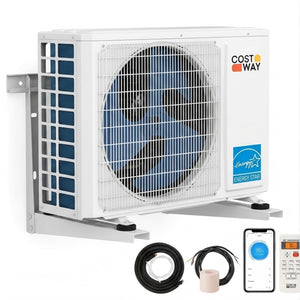 ENERGY STAR Certified 18000 BTU 25 SEER2 208-230V Mini Split Heat Pump with Bracket Heating at -25℃