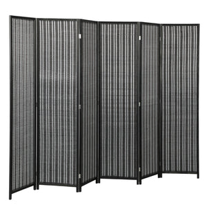 4 Panel Room Divider, 6 Ft Tall Indoor Portable Folding Privacy Screens – view 2