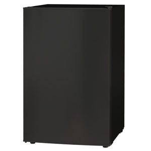 4.5 Cu Ft Mini Fridge with Freezer, Wheels, Single Door Refrigerator, Adjustable Thermostat