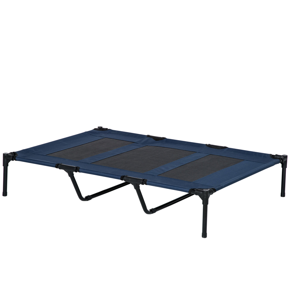 Elevated Dog Bed, Raised Dog Cot for XL Sized Dogs, Indoor & Outdoor, 48" x 36" x 9", Coffee