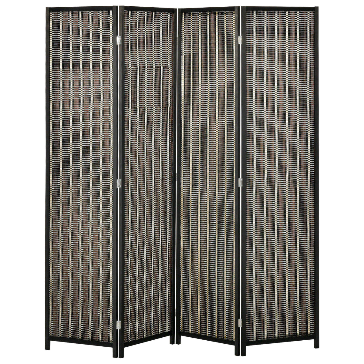 4 Panel Room Divider, 6 Ft Tall Indoor Portable Folding Privacy Screens