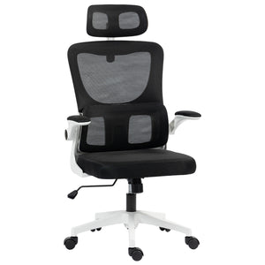 Ergonomic Office Chair, Mesh Computer Desk Chair with Adjustable Headrest, 4D Lumbar Support, Flip-up Arm – view 2