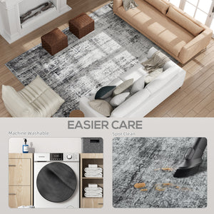 Area Rug for Living Room 5x7, Modern Abstract Machine Washable Rug, Non-Slip Carpet for Bedroom – view 27