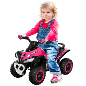 Aosom No Power Baby Ride on Toy for Toddler, Kids Ride on Car Foot to Floor Sliding 4 Wheels  with Music, Lightening, for 18-36 Months