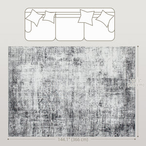 Area Rug for Living Room 5x7, Modern Abstract Machine Washable Rug, Non-Slip Carpet for Bedroom – view 25