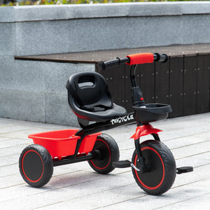 Large Kids Tricycle for Toddler 2-5 Year Old Girls and Boys, Toddler Trike Bike with Adjustable Seat – view 8