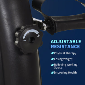 Soozier Portable Mini Pedal Exercise Bike Indoor Cycle Fitness Arm Leg w/ LCD Display