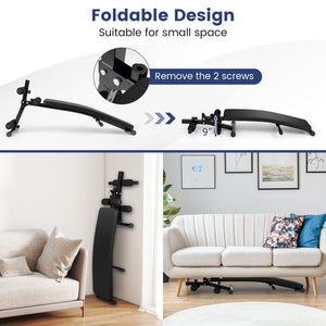 Adjustable Decline Sit Up Bench for Exercise for Home Gym view 8