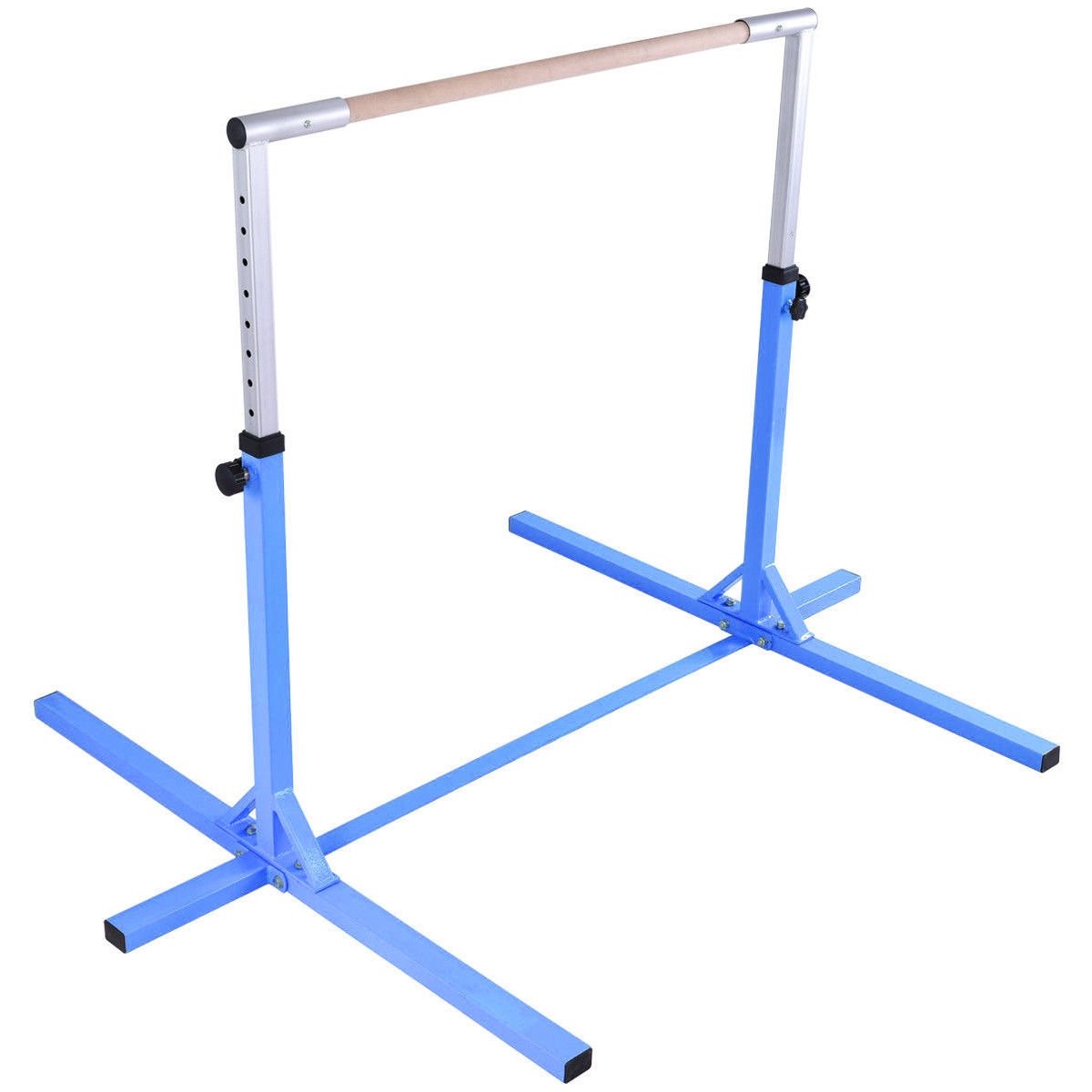 Adjustable Gymnastics Bar Horizontal Bar for Kids-Blue view 9