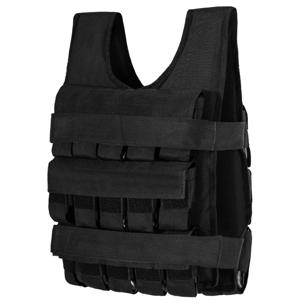 Adjustable Weighted Vest for Men and Women with Removable Iron Weights-66 lbs and M Size view 3