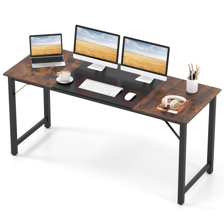 All-in-One Home Office Furniture Bundle – Ergonomic Chair, Spacious Desk, Multi-Drawer Cart, Bookshelf & Accent Chairs view 7