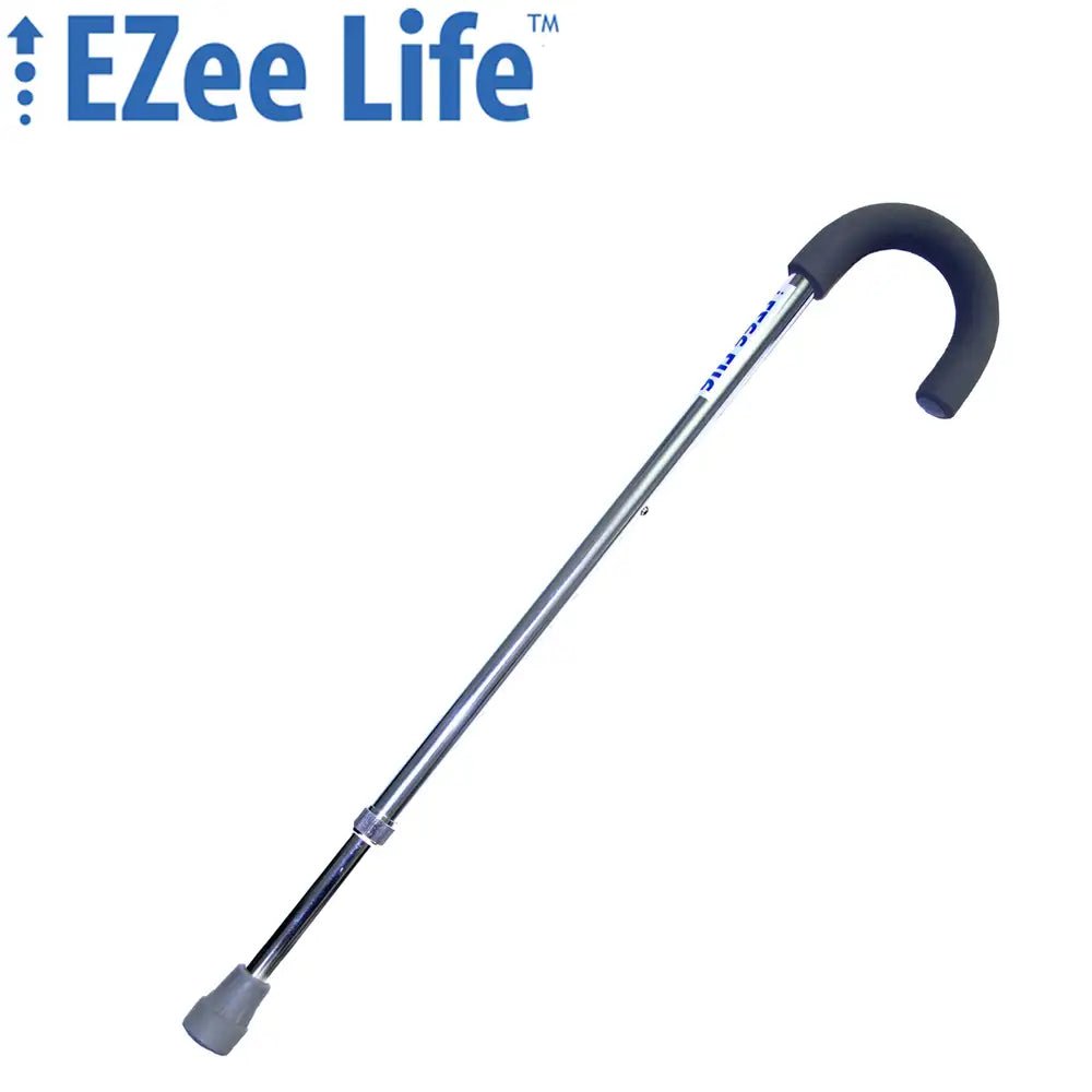 EZee Life Aluminum Cane, Padded Round Handle, 300 lb