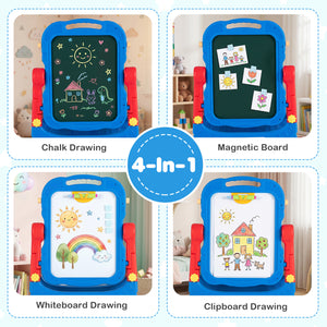 Art Easel for Kids with Adjustable Height-Blue view 9