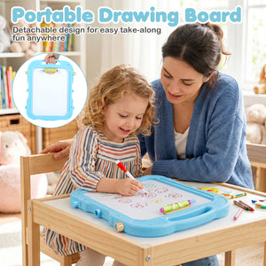Art Easel for Kids with Adjustable Height-Green view 8