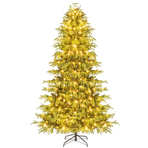 Artificial Christmas Tree with LED Lights and PVC Mixed Branch Tips-7 view 4