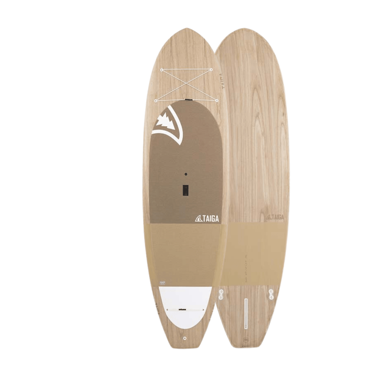AWEN 10'0" Hard Paddle Board, Root Collection, Natural Wood Veneer | Taiga Board