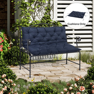 2 Seater Garden Bench Cushion, Soft Thick Outdoor Non-Slip 2 Seater Soft Pad With Backrest for Garden – view 20