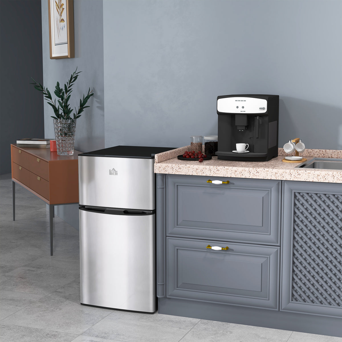3.2 Cu Ft Compact Refrigerator, Mini Fridge with Freezer – view 21