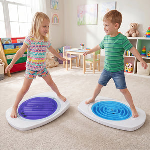 Balance Board Maze for Kids with 3 Maze Discs and 140 lbs Capacity view 3