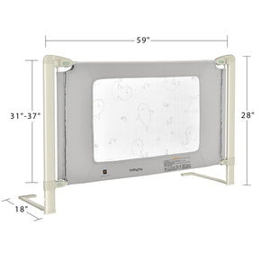 Bed Rail Guard for Toddlers Kid with Adjustable Height and Safety Lock-59 inch view 4