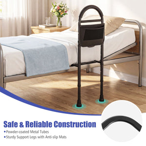Bed Rails for Elderly Adults Safety Height Adjustable Bed Assist Railings view 5