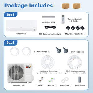 Blast Pro Series 24000 BTU 20 SEER2 208-230V Wifi Enabled Mini Split Air Conditioner and Heater view 4