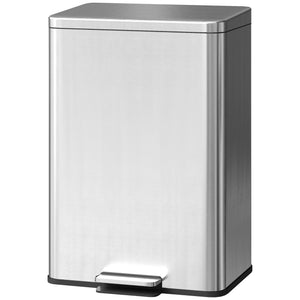 Garbage Bin, Soft-Close Trash Can with Foot Pedal, 5 Gallon (20 L) Garbage Can with Removable Inner Bucket – view 15
