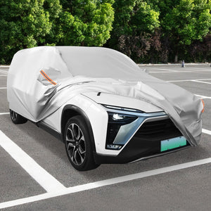 Car Cover for Automobiles 190 Inch Rain Sun UV Protection Universal Fit SUV Chevrolet Hyundai Kia Mazda view 3