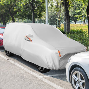 Car Cover for Automobiles 190 Inch Rain Sun UV Protection Universal Fit SUV Chevrolet Hyundai Kia Mazda view 7