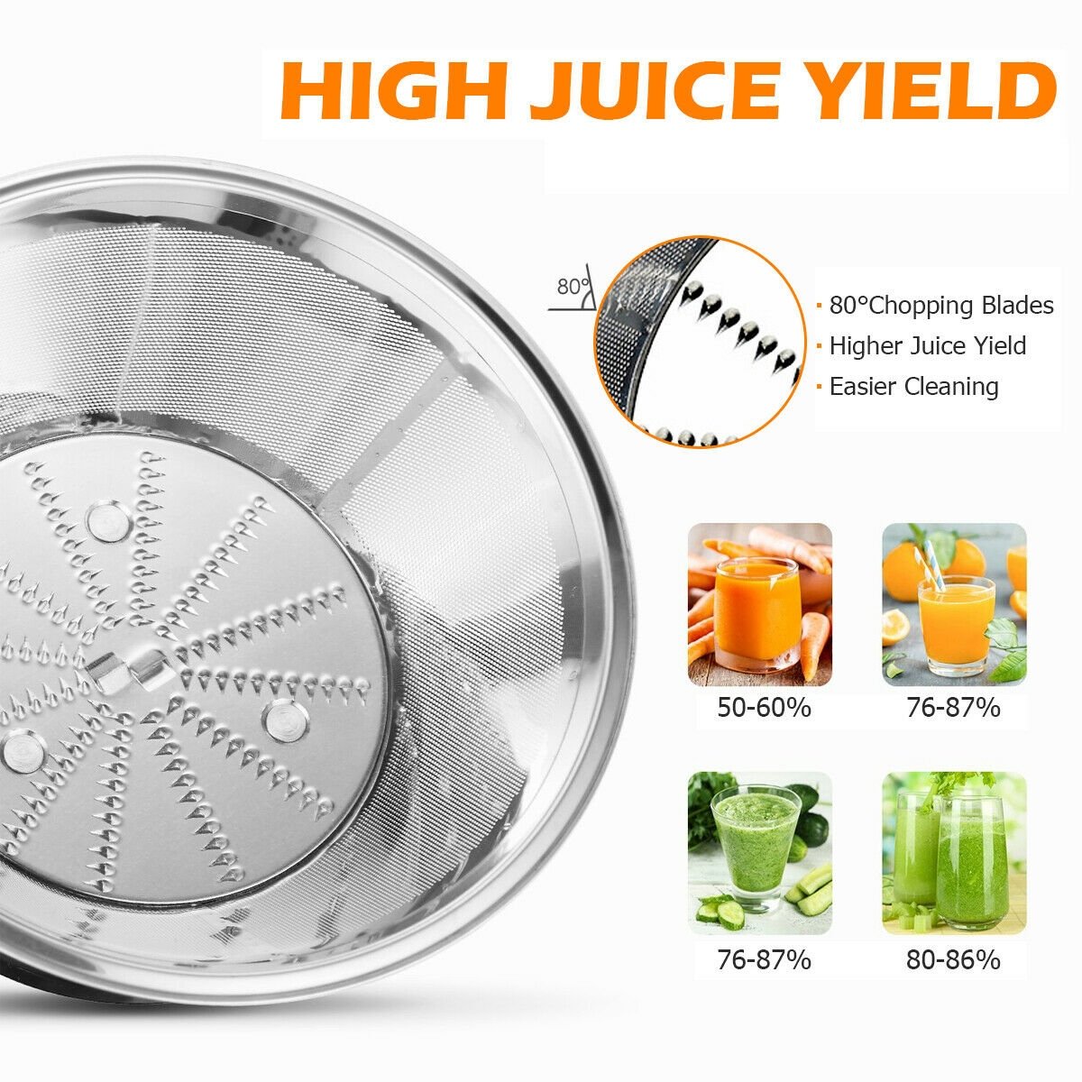Centrifugal Juicer Machine Juicer Extractor Dual Speed view 7