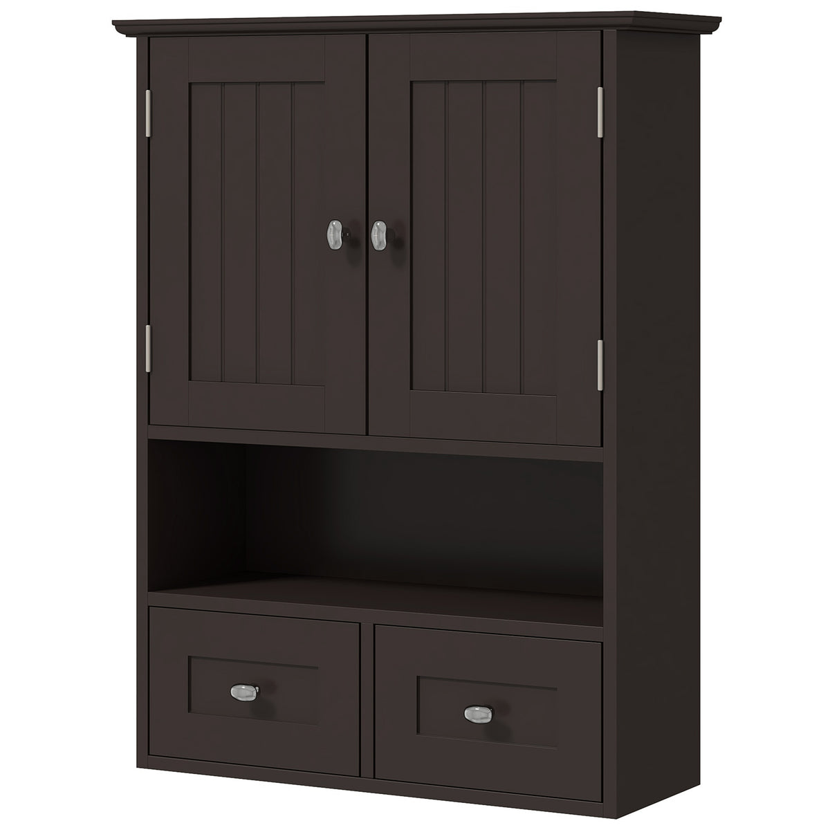 Bathroom Wall Cabinet, Medicine Cabinet, Over Toilet Storage Cabinet with Shelf and Drawers for Hallway – view 3
