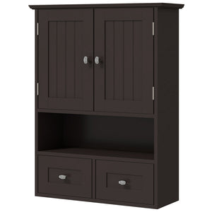 Bathroom Wall Cabinet, Medicine Cabinet, Over Toilet Storage Cabinet with Shelf and Drawers for Hallway – view 3
