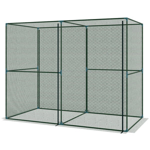 94.5''x47.25''x 72.75'' Heavy Duty Outdoor Greenhouse W/ Frame Garden Planting Warm House With Roll-Up – view 2