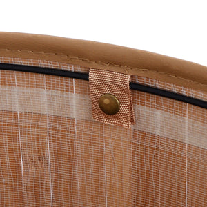 Corner Bamboo Hamper Laundry Basket view 7