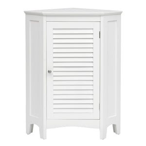 Corner Storage Cabinet Free Standing Bathroom Cabinet with Shutter Door view 6