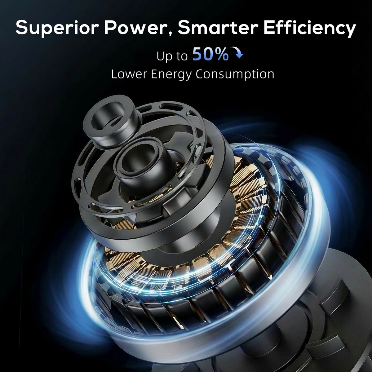 28dB Tower Fan with 12 Speeds and 4 Modes, Standing Floor Fan with 80° Oscillating, 12H Timer, Black