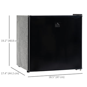 1.1 Cu. Ft. Mini Freezer, Compact Upright Freezer with Reversible Door, Removable Shelf – view 2