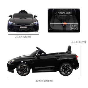 Ride-On Toy On Car with Remote Control, 12V 3.1 MPH Electric Ride for Kids w/ Suspension System – view 7