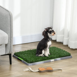 Artificial Grass Pee Pad for Dogs Potty Training, 26" x 16", 2 Packs, Green