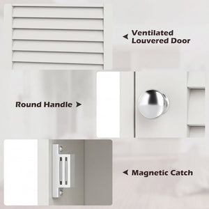 27.5 Inch H Wall Hanging Bathroom Storage Cabinet view 7