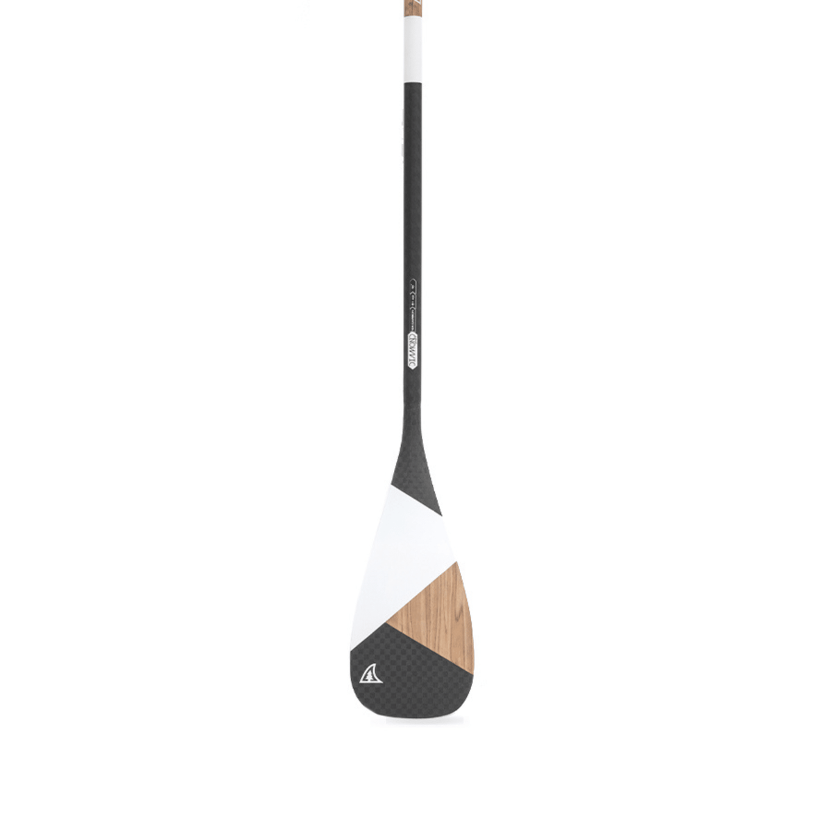 Diamond Paddle, Asymmetric Wood Carbon 12k, Fixed 83" SUP Paddle | Taiga Board
