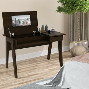 Dressing Table with Flip Mirror and Storage Drawer view 2