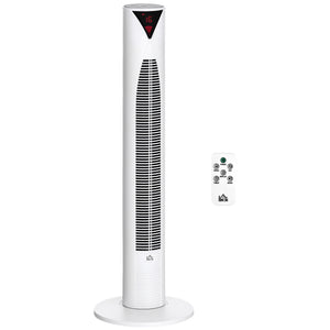 Freestanding Tower Fan Cooling for Home Bedroom with 3 Speed, 12h Timer, Oscillating, LED Sensor Panel – view 8